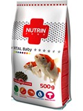 Nutrin Pond Vital Baby Kaprovité Ryby – extrud. krmivo se zvýšeným podílem vitamínů, 500g