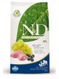 N&D GF DOG Adult Lamb & Blueberry – pro dospělé psy středních plemen, s jehněčím a borůvkami, BEZ OBILOVIN, 12kg, AKCE BAREL ZDARMA