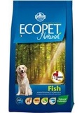 ECOPET Natural Adult Fish Maxi - pro dospělé psy velkých plemen, s rybím masem, 12+2kg