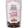 BRIT CARE Cat Snack Meaty Tuna - poloměkké kousky, s tuňákem, 50g